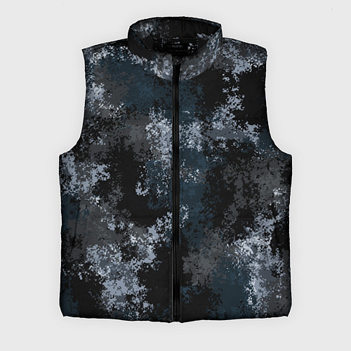 Мужской жилет Камуфляж ночной Ниндзя / 3D-Черный – фото 1