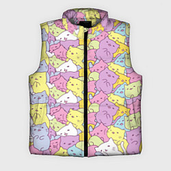 Мужской жилет Cute pattern of seals, цвет: 3D-светло-серый