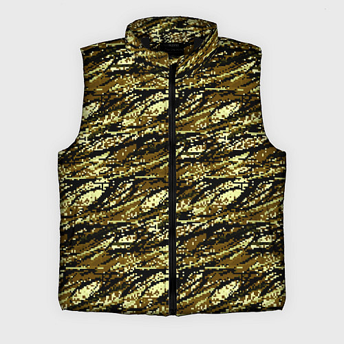 Мужской жилет Цифровой Охотничий Камуфляж / 3D-Черный – фото 1