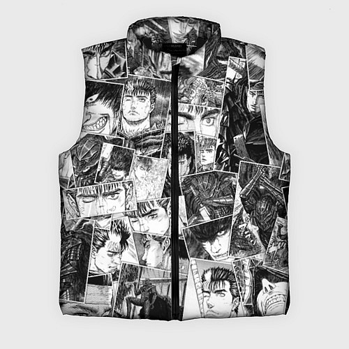 Мужской жилет Berserk pattern / 3D-Черный – фото 1