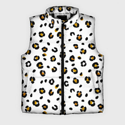 Мужской жилет Пятна леопарда leopard spots, цвет: 3D-черный