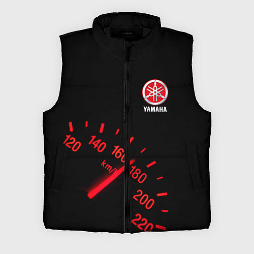 Мужской жилет YAMAHA СПИДОМЕТР / 3D-Черный – фото 1