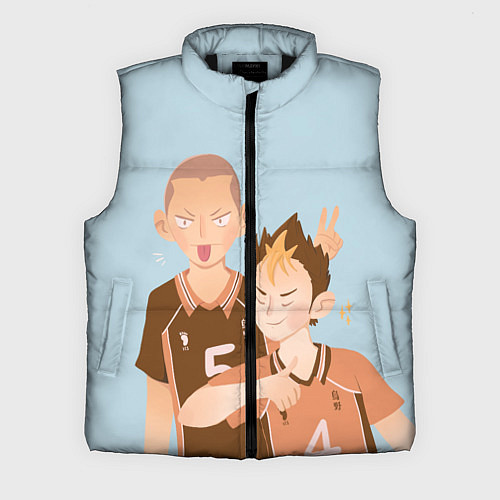 Мужской жилет Рюноскэ и Ю / 3D-Черный – фото 1