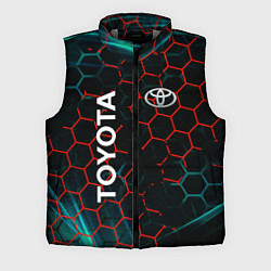 Мужской жилет Toyota соты, цвет: 3D-светло-серый