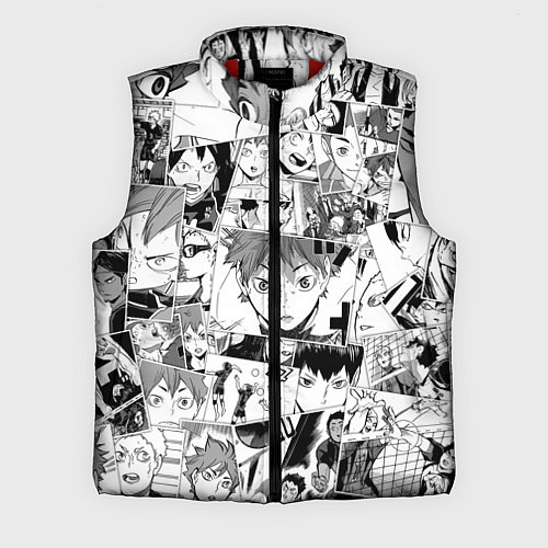 Мужской жилет Волейбол!! pattern / 3D-Красный – фото 1