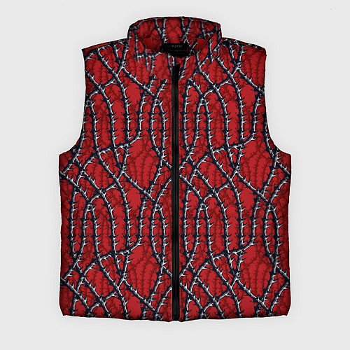 Мужской жилет За колючей проволокой / 3D-Красный – фото 1
