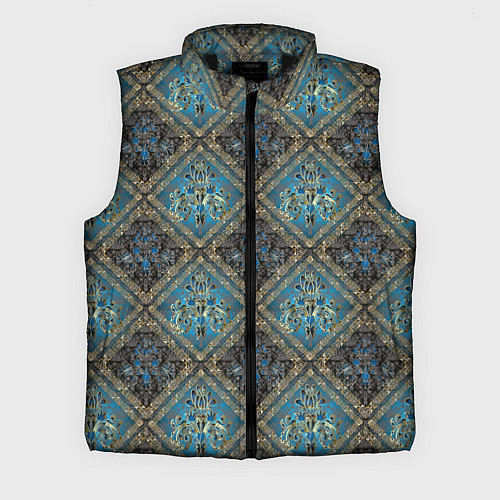 Мужской жилет Классические паттерны / 3D-Черный – фото 1