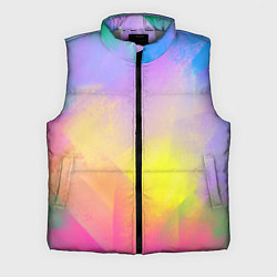 Мужской жилет Красочный неон, цвет: 3D-светло-серый