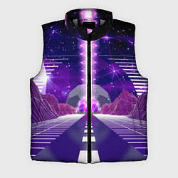 Мужской жилет Vaporwave Neon Space