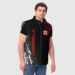 Мужской жилет Resident evil амбрелла, цвет: 3D-светло-серый — фото 2