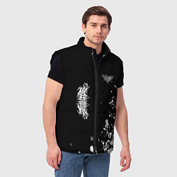 Мужской жилет Velial squad паттерн рук, цвет: 3D-черный — фото 2