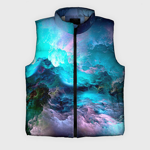 Мужской жилет МОРСКОЙ ШТОРМ / 3D-Светло-серый – фото 1