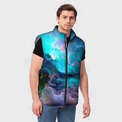 Мужской жилет МОРСКОЙ ШТОРМ, цвет: 3D-светло-серый — фото 2