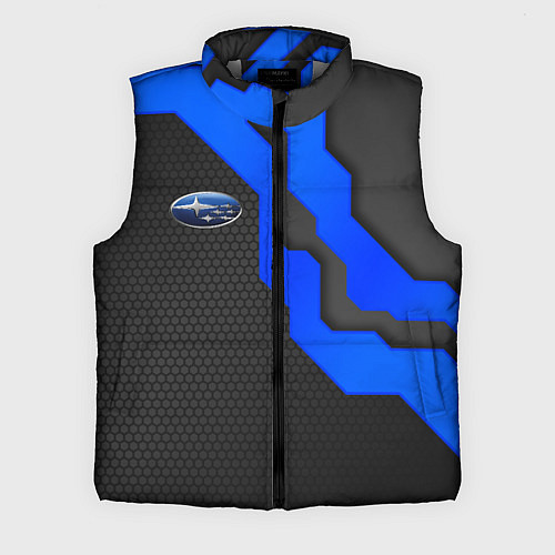 Мужской жилет SUBARU - СУБАРУ ТЕХНОЛОГИЧЕСКАЯ БРОНЯ / 3D-Светло-серый – фото 1