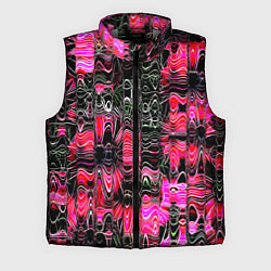 Мужской жилет РАЗНОЦВЕТНАЯ ВОЛНА, цвет: 3D-светло-серый