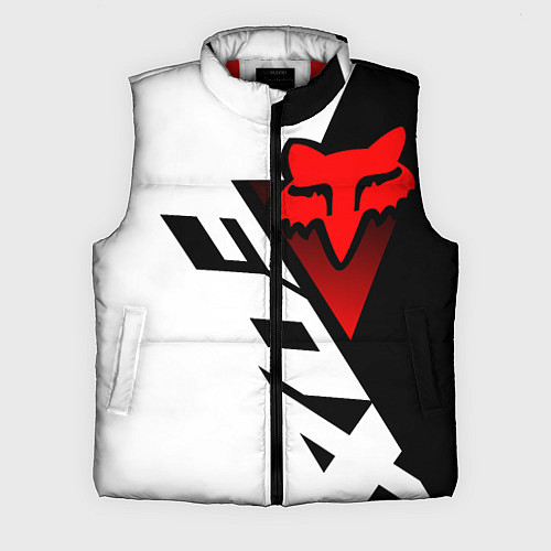 Мужской жилет MOTO FOX - Мотокросс / 3D-Красный – фото 1