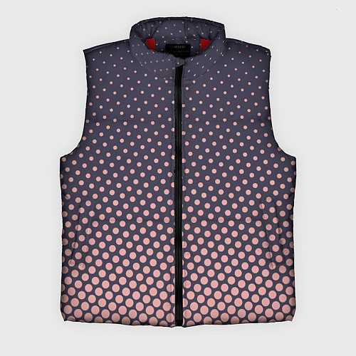 Мужской жилет Паттерн в горошек / 3D-Красный – фото 1