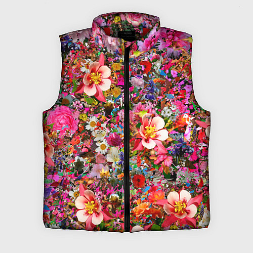 Мужской жилет САД В ЦВЕТУ / 3D-Красный – фото 1