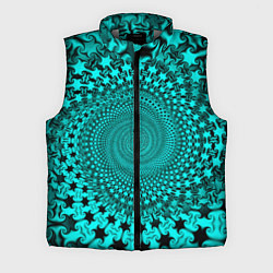 Мужской жилет NEON FRACTAL PATTERN