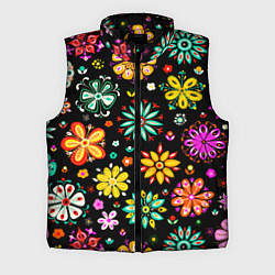 Мужской жилет MULTICOLORED FLOWERS