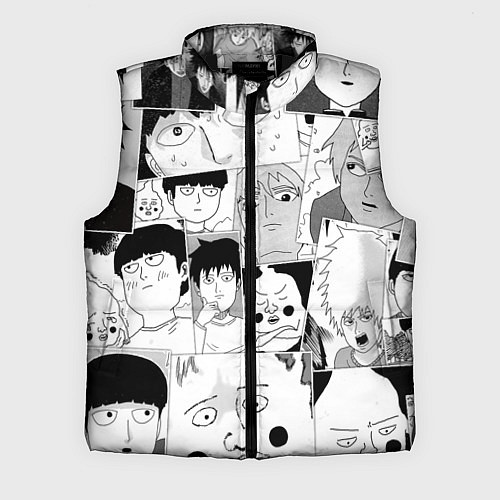 Мужской жилет Моб психо 100 паттерн / 3D-Черный – фото 1