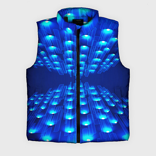 Мужской жилет GLOWING SPOTLIGHTS / 3D-Черный – фото 1