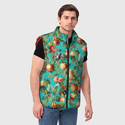 Мужской жилет Ассорти Фруктов, цвет: 3D-красный — фото 2
