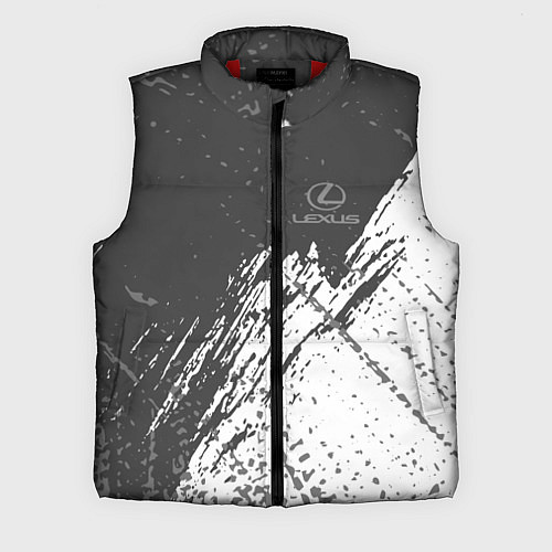 Мужской жилет Lexus - sport / 3D-Красный – фото 1