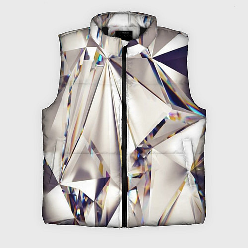 Мужской жилет 3D бриллианты / 3D-Черный – фото 1