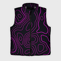 Мужской жилет THE ILLUSION OF PURPLE LINES