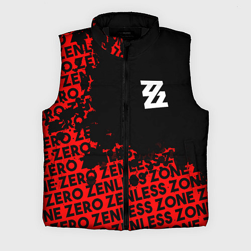 Мужской жилет Zenless Zone Zero капля арт / 3D-Черный – фото 1