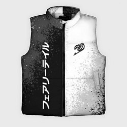 Мужской жилет FAIRY TAIL BLACK AND WHITE LOGO