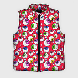 Мужской жилет Psy eyes, цвет: 3D-красный