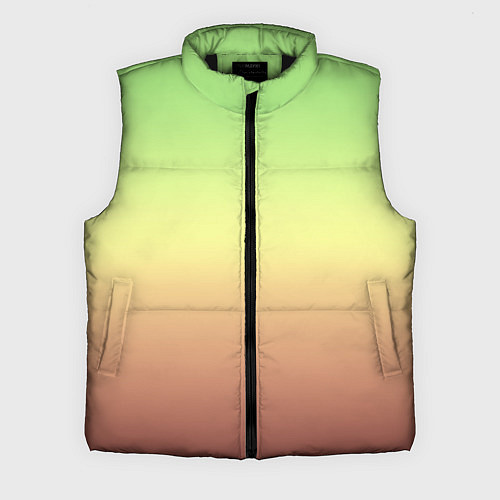 Мужской жилет Градиент Фисташки Gradient / 3D-Черный – фото 1