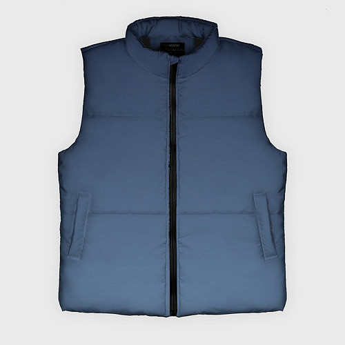 Мужской жилет Gradient Dark Blue / 3D-Черный – фото 1