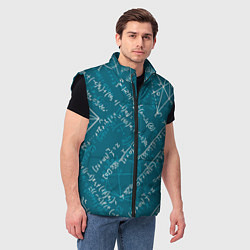 Мужской жилет Geometry theme, цвет: 3D-черный — фото 2