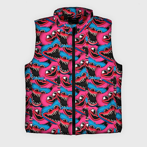 Мужской жилет POPPY PLAYTIME HAGGY WAGGY AND KISSY MISSY ПАТТЕРН / 3D-Красный – фото 1