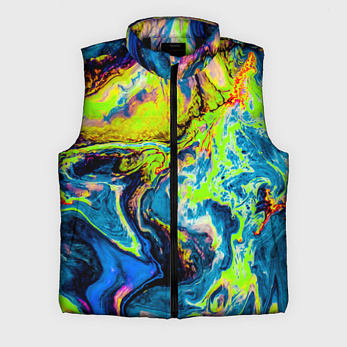 Мужской жилет The Poisonous Palette / 3D-Черный – фото 1