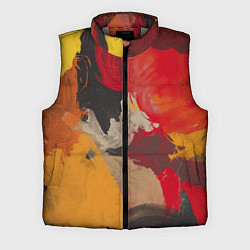 Мужской жилет Мазки Акварелью