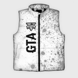 Мужской жилет GTA Glitch на темном фоне