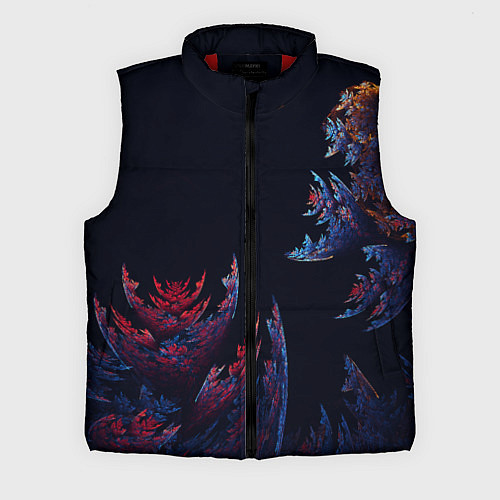 Мужской жилет Шипастый Коралловый Риф / 3D-Красный – фото 1