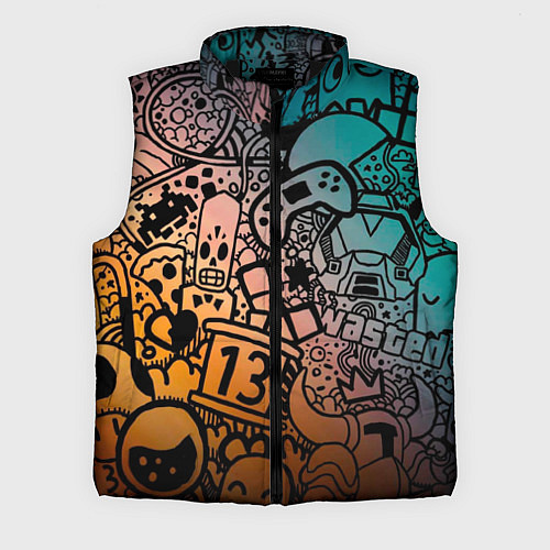 Мужской жилет Life is gaming / 3D-Черный – фото 1