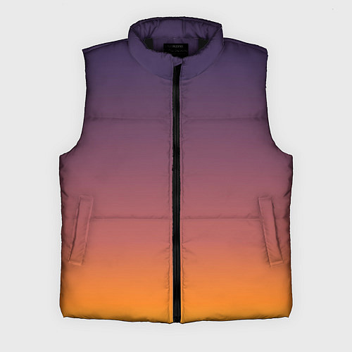 Мужской жилет Sunset Gradient / 3D-Черный – фото 1