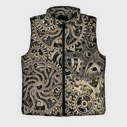Мужской жилет Ажурный узор из металлических шестерёнок в стиле С