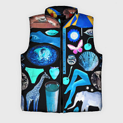 Мужской жилет Underground pattern Fashion 2099, цвет: 3D-красный