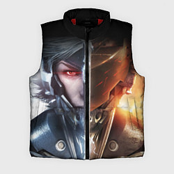 Мужской жилет METAL GEAR RISING САМУРАЙ, цвет: 3D-красный