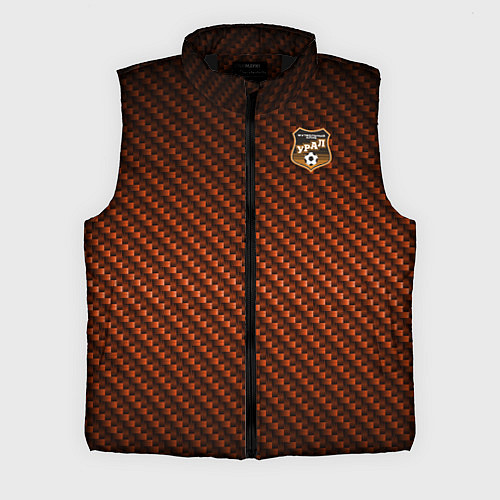 Мужской жилет Фанат ФК Урал / 3D-Черный – фото 1