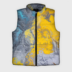 Мужской жилет Извержение Красок, цвет: 3D-светло-серый
