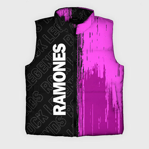 Мужской жилет Ramones Rock Legends / 3D-Черный – фото 1