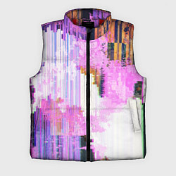 Мужской жилет Glitch art Fashion trend